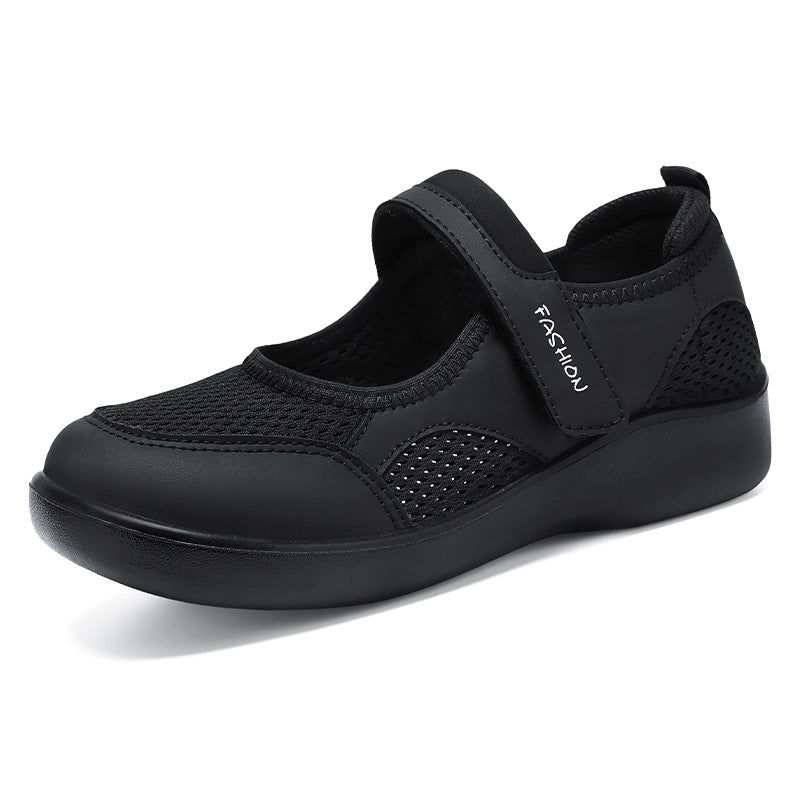 Damen Modische Sneaker mit Klettverschluss Echo Archiv