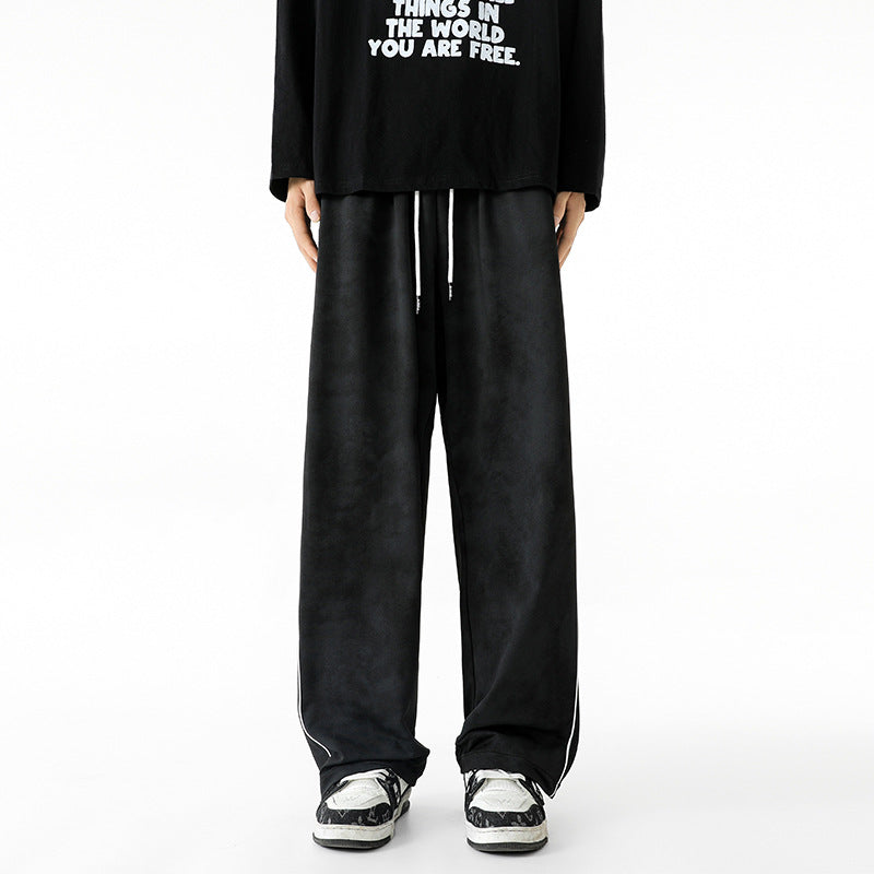 Unisex Lockere Sporthose mit elastischem Bund Echoarchiv