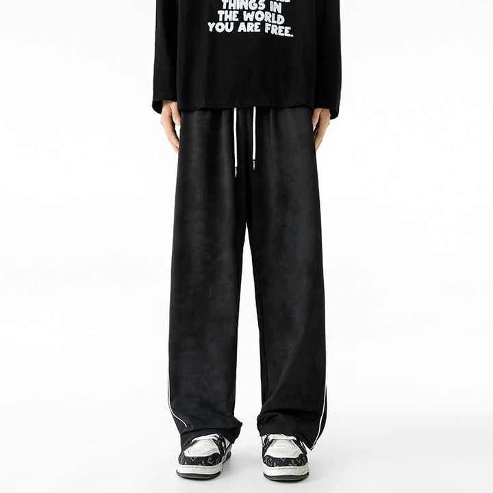 Unisex Lockere Sporthose mit elastischem Bund Echoarchiv