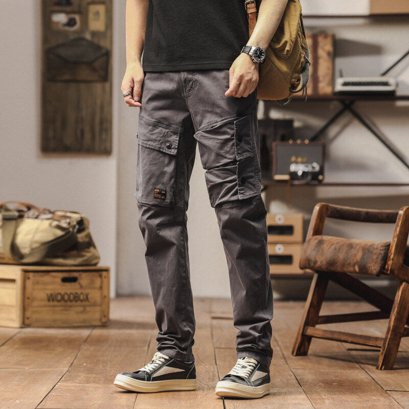 Herren robuste Cargo-Hose mit multifunktionalen Taschen Echoarchiv