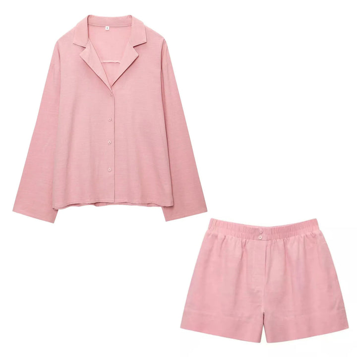 Damen Bequemes Schlafanzug-Set Echo Archiv
