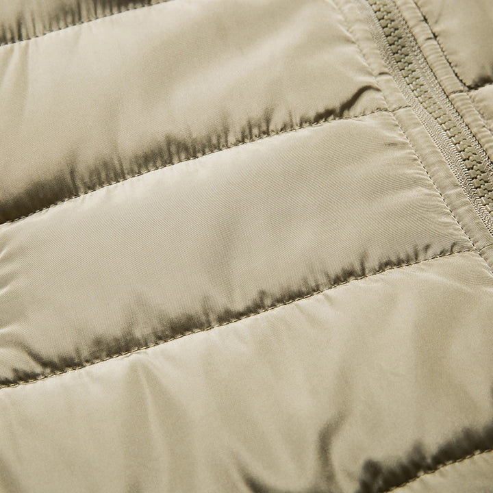 Herren Gepolsterte Thermo‑Steppweste mit Teddy‑Fleece‑Futter und Rippenbündchen Echo Archiv