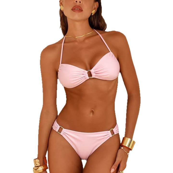 Damen Bandeau-Bikini mit schimmernden Details Echo Archiv
