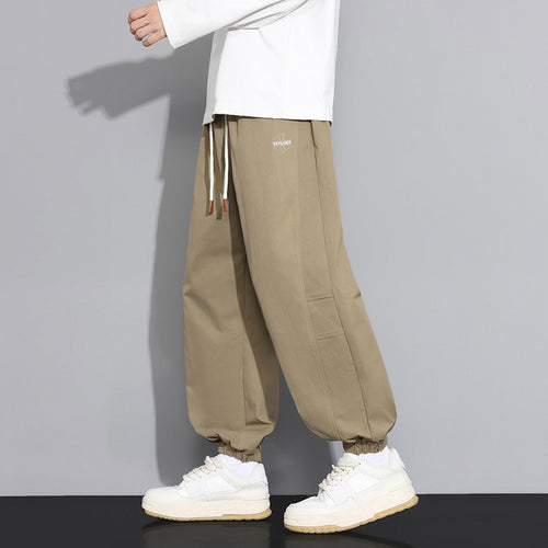 Herren Bequeme Relaxed Fit Bundfaltenhose