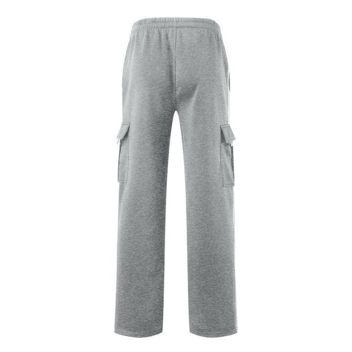 Herren moderne Cargo-Hose mit elastischem Bund und praktischen Seitentaschen Echoarchiv