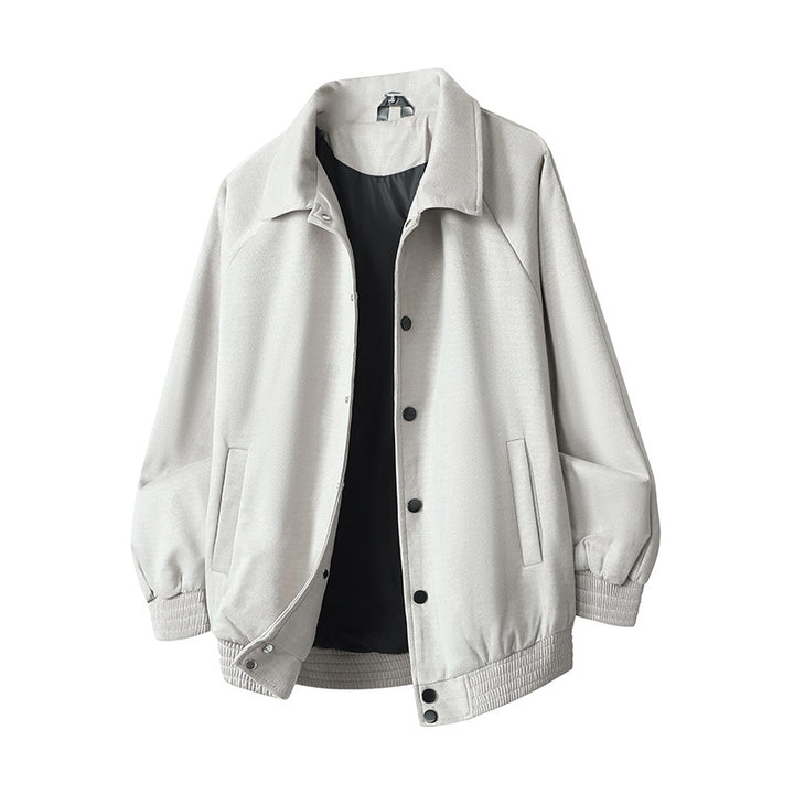 Herren Stylische Übergangsjacke mit praktischem Druckknopfverschluss Echo Archiv