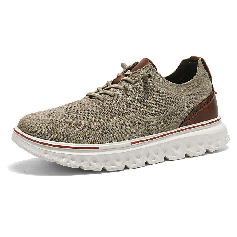 Herren nan atmungsaktive Strick-Sportschuhe mit stoßdämpfender Wabensohle Echo Archiv
