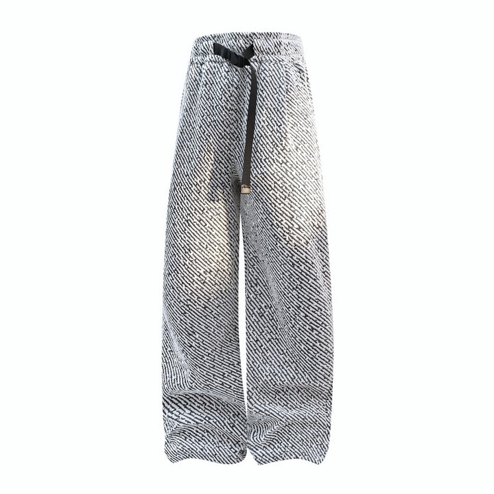 Damen breite Samt-Jogginghosen mit elastischem Bund, Kordelzug und lässiger Culotte-Passform – Avélisse