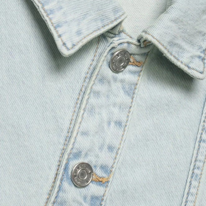 Damen Weite Jeans im lässigen Windbreaker-Stil mit ausgefallenen Nähten Echo Archiv