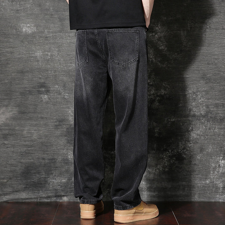 Herren Bequeme Loose-Fit Jeans – Vardeno
