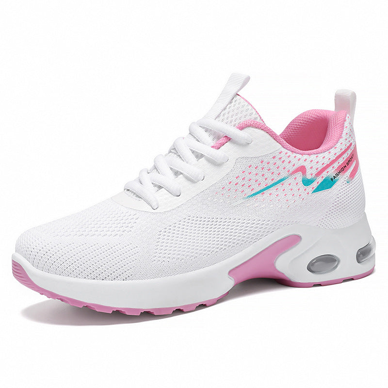 Damen Sportliche Luftpolster Sneakers mit atmungsaktivem Mesh-Obermaterial Echo Archiv