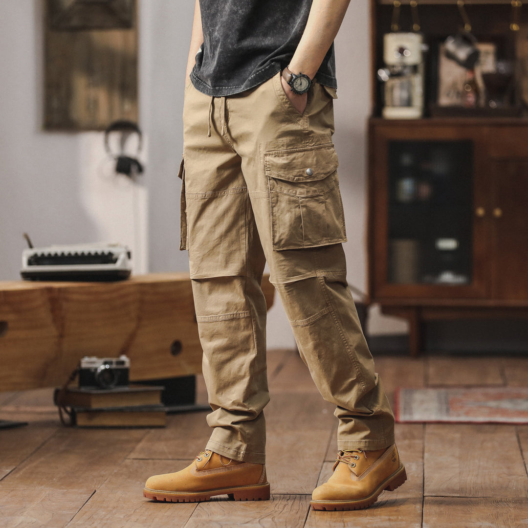 Herren multifunktionale Cargohose mit praktischen Taschen und strapazierfähigem Material Echoarchiv