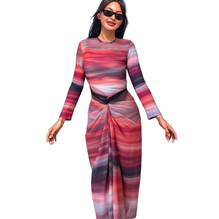 Damen eleganter Strandanzug mit Wickeloptik Echo Archiv