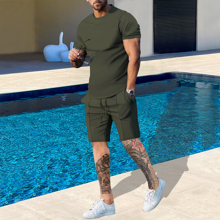 Herren Freizeit Set aus atmungsaktiver Baumwolle mit modernem Design Echoarchiv