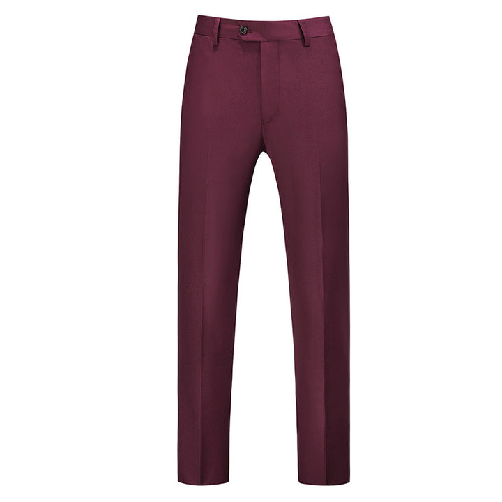 Herren nan schlanke Premium-Bügelfaltenhose mit Stretchbund und knitterarmem Gewebe Echo Archiv