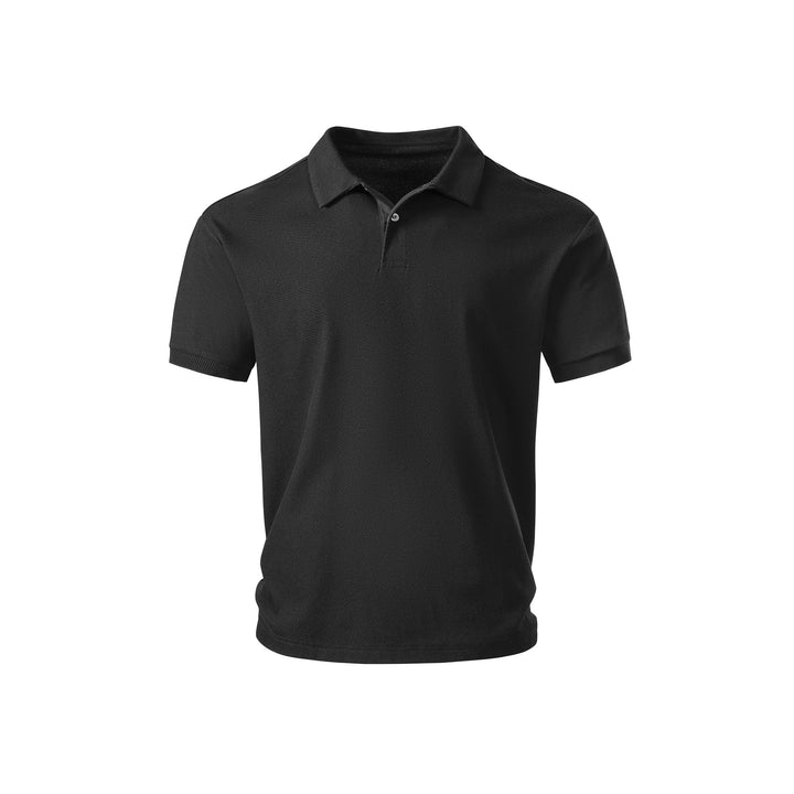 Herren Thermoregulierendes Piqué-Poloshirt mit feiner Struktur und Kurzarm Echo Archiv