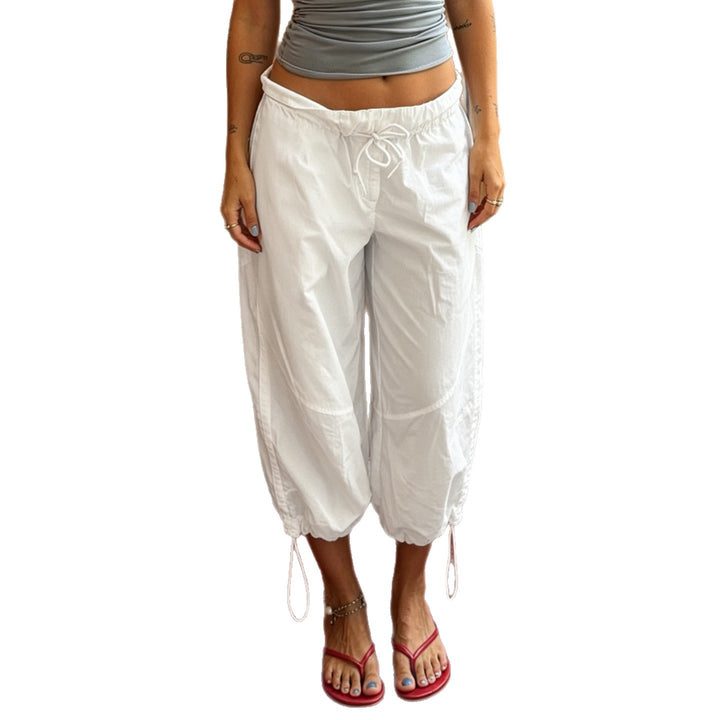 Damen Sportliche Relaxed-Fit Jogginghose mit verstellbarem Bund Echo Archiv