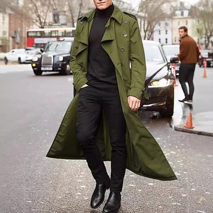 Herren klassischer Trenchcoat – Marzano