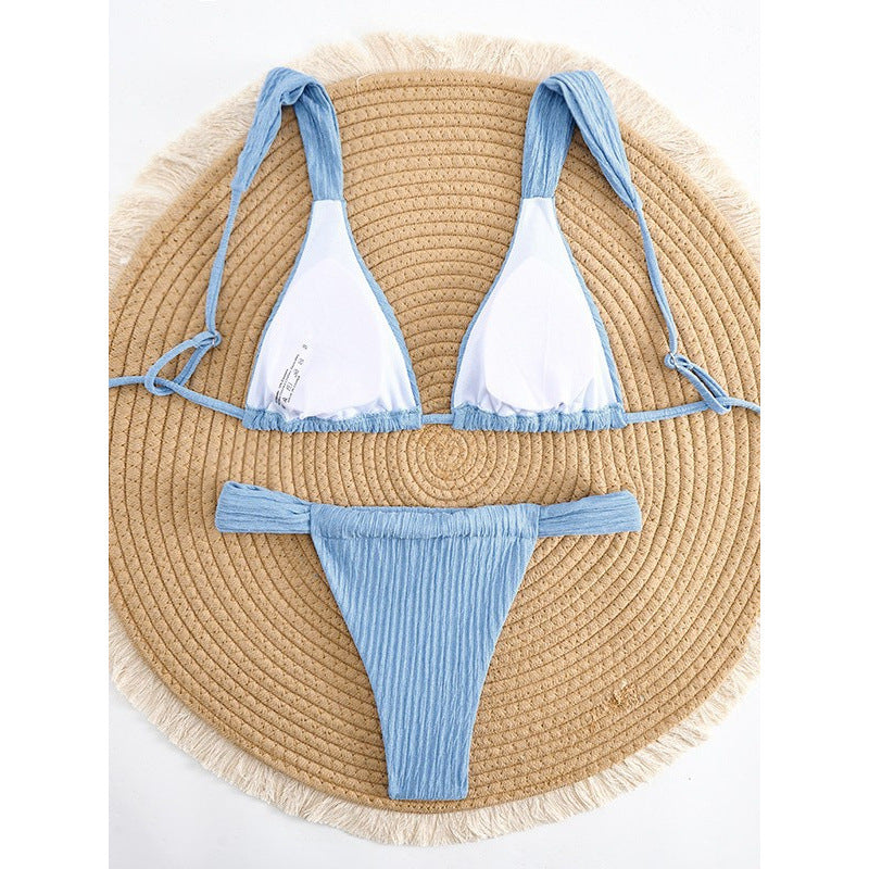 Damen Triangel-Bikini mit verstellbaren Trägern Echo Archiv