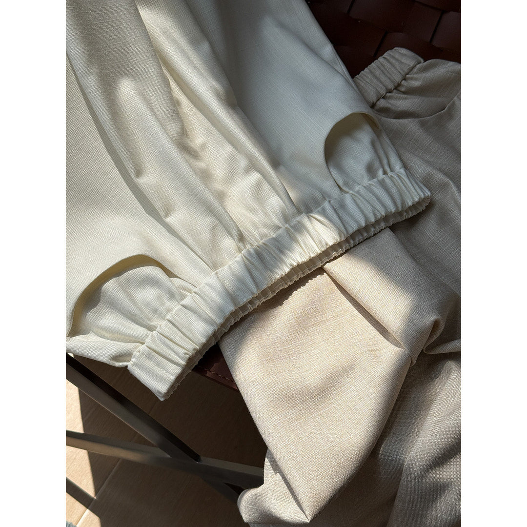 Damen Elegant geschnittene Bluse mit elastischen Bündchen Echoarchiv