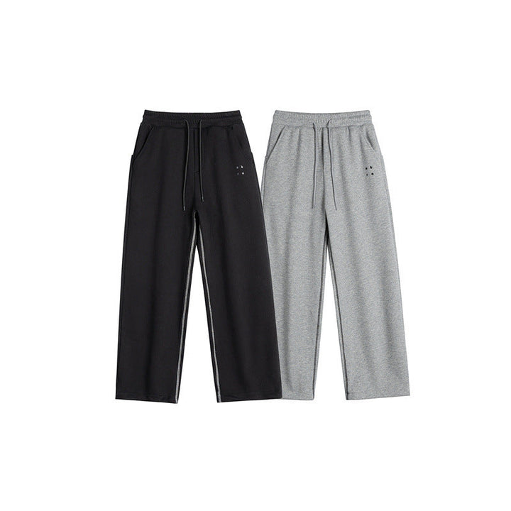 Damen Sweathose mit weitem Bein, elastischem Bund und Tunnelzug Echoarchiv