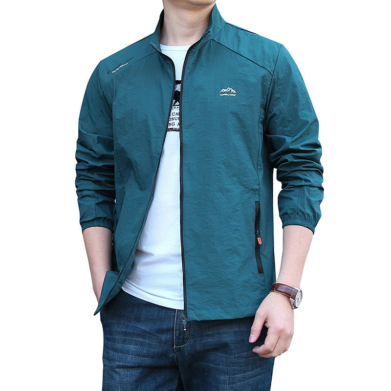 Herren Leichte Sportjacke mit praktischem Reißverschluss Echo Archiv