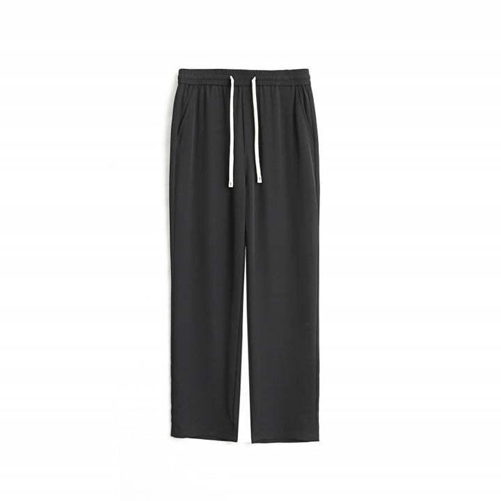 Herren Weite Relaxed-Fit Loungehose mit elastischem Bund und Tunnelzug Echo Archiv