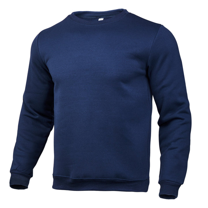 Herren Komfortabler Rundhals-Pullover aus hochwertigem Baumwollmix – Norvane