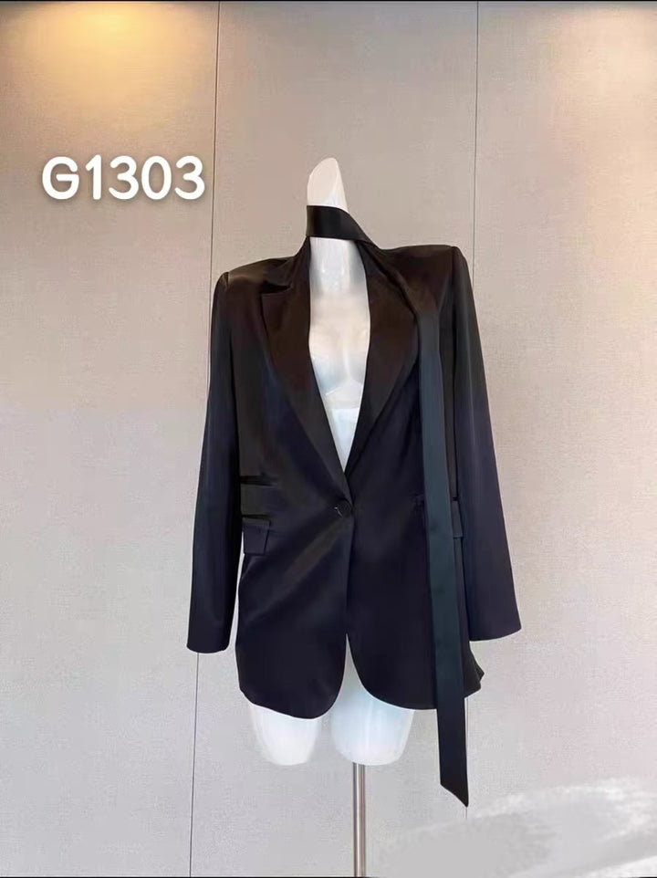 Damen Elegante Corsage-Bluse mit transparenten Ärmeln Echo Archiv