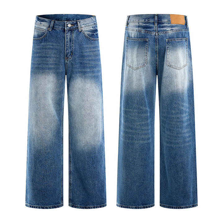 Damen Jeans mit hohem Bund und weitem Bein im Vintage-Look Echo Archiv
