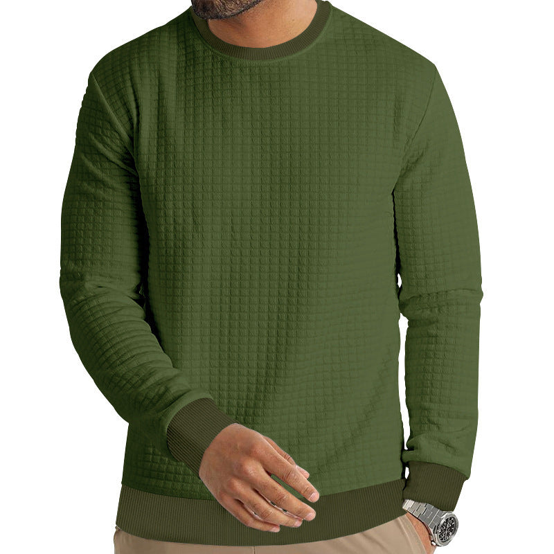 Herren Sweatshirt mit einzigartiger Waffelstruktur Echoarchiv