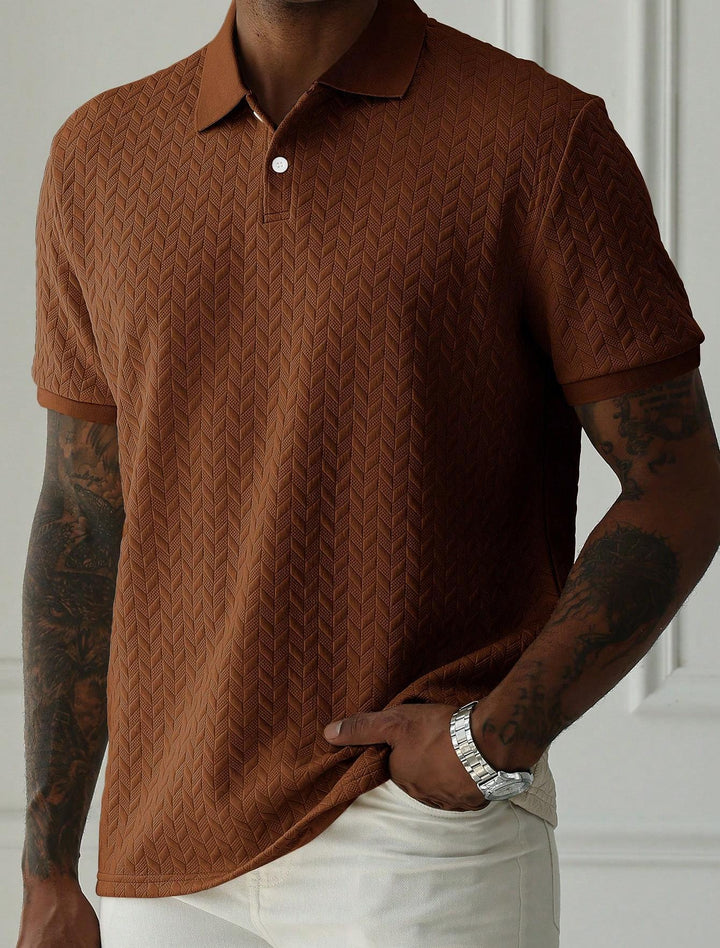 Herren Poloshirt im eleganten Design Echoarchiv