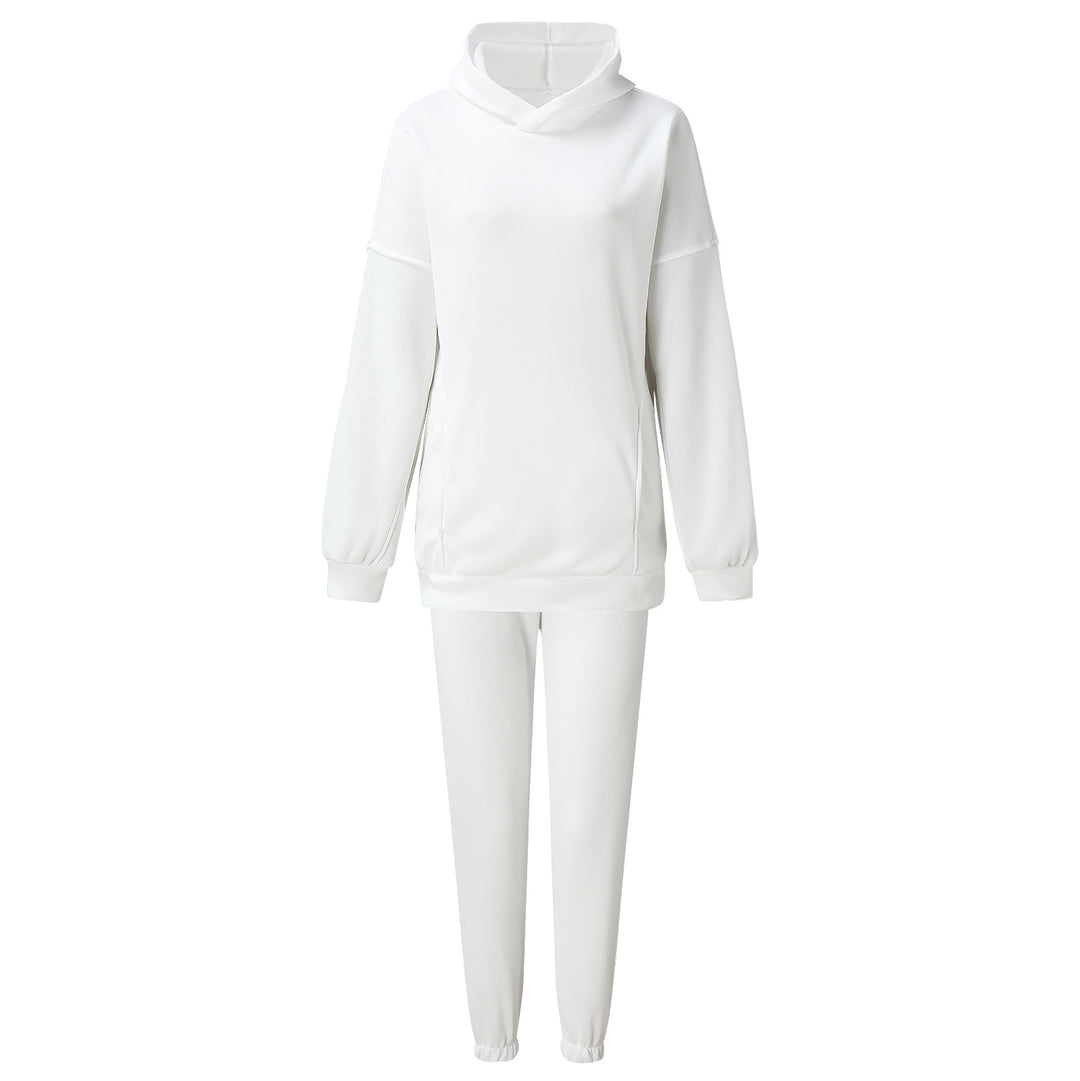 Damen nan oversized Kapuzen-Loungewear-Set mit extragroßer Kapuze und taillierter Jogginghose Echo Archiv