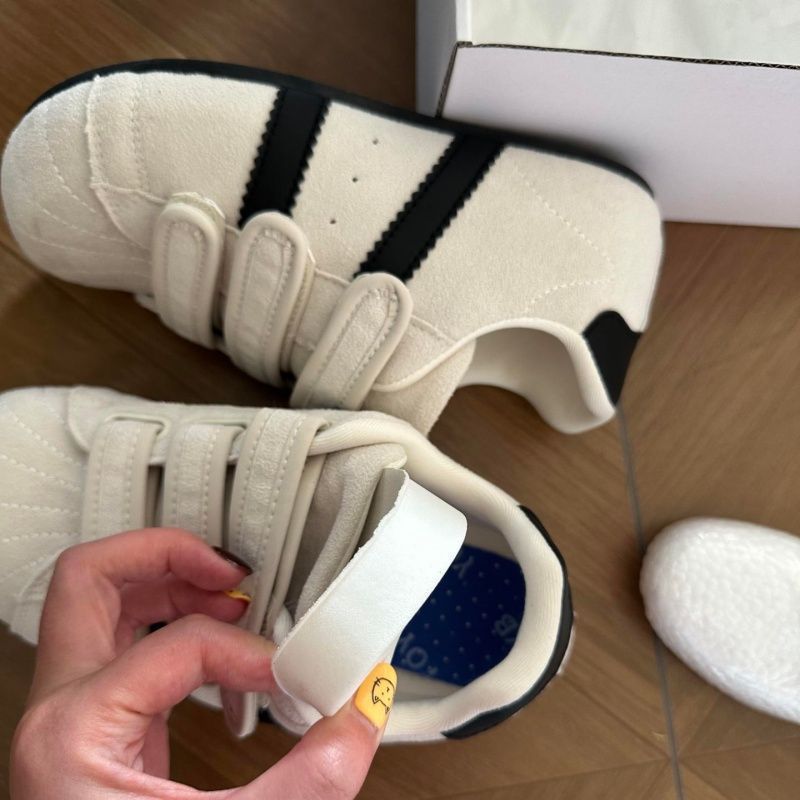 Damen bequeme Klettverschluss-Sneaker aus hochwertigem Wildleder Echo Archiv