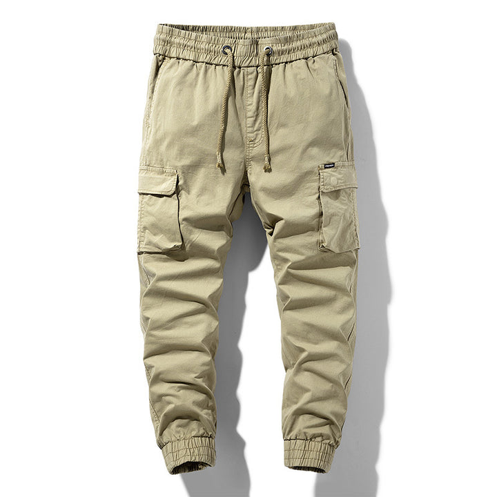 Herren Funktionale Cargo-Joggerhose mit elastischem Komfortbund, großzügigen Klapp-Utility-Taschen und gerippten Knöcheln Echo Archiv