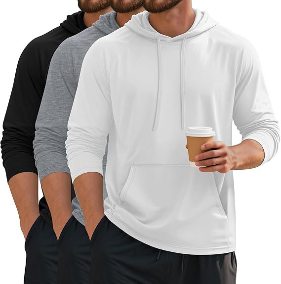 Herren Kapuzenpullover mit praktischem Kängurutaschen-Design und hochwertigem Material Echoarchiv
