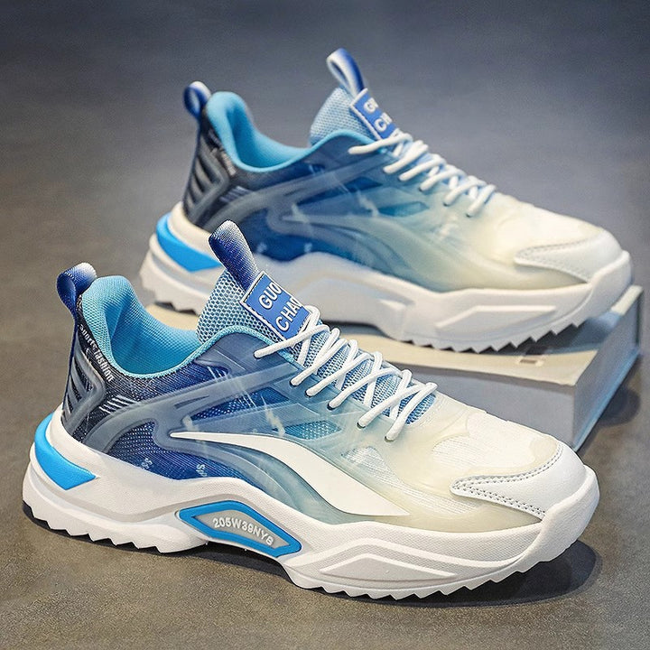 Herren Chunky-Performance Sneaker mit transparenten TPU‑Overlays und profiliertem Plateau Echoarchiv