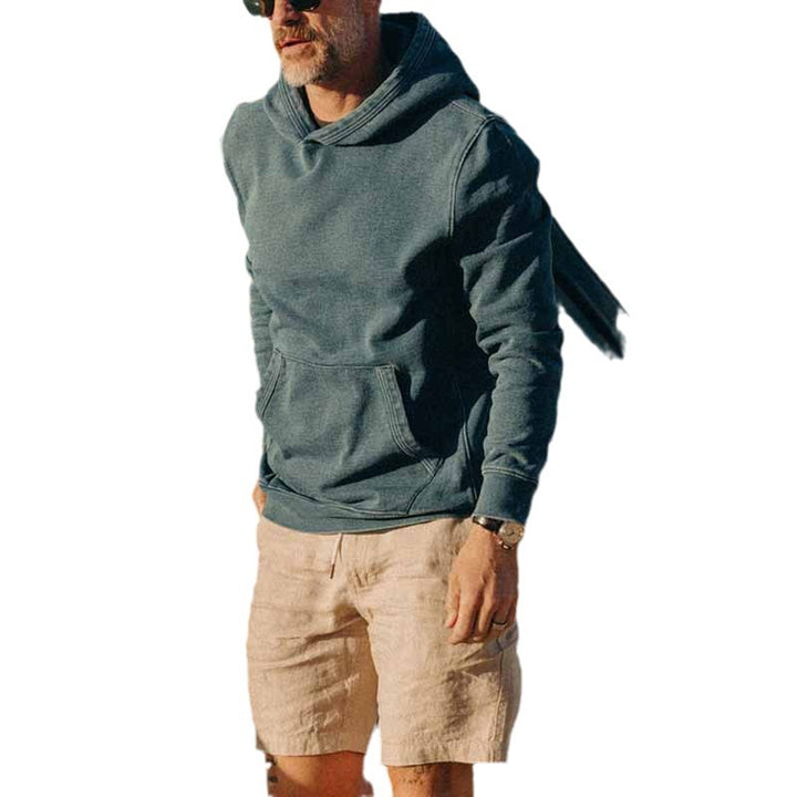 Herren lässiger Kapuzenpullover aus weichem Baumwollmix Echoarchiv