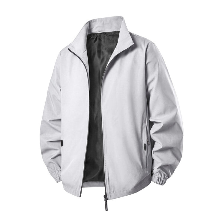Herren Leichte Übergangsjacke mit hohem Stehkragen Echo Archiv