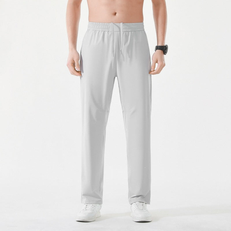 Herren Relaxed-Performance-Freizeithose mit elastischem Tunnelzug, schnell trocknendem Stretch & geradem Bein Echoarchiv