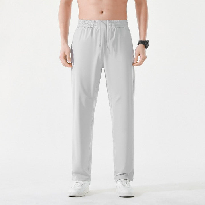 Herren Relaxed-Performance-Freizeithose mit elastischem Tunnelzug, schnell trocknendem Stretch & geradem Bein Echoarchiv