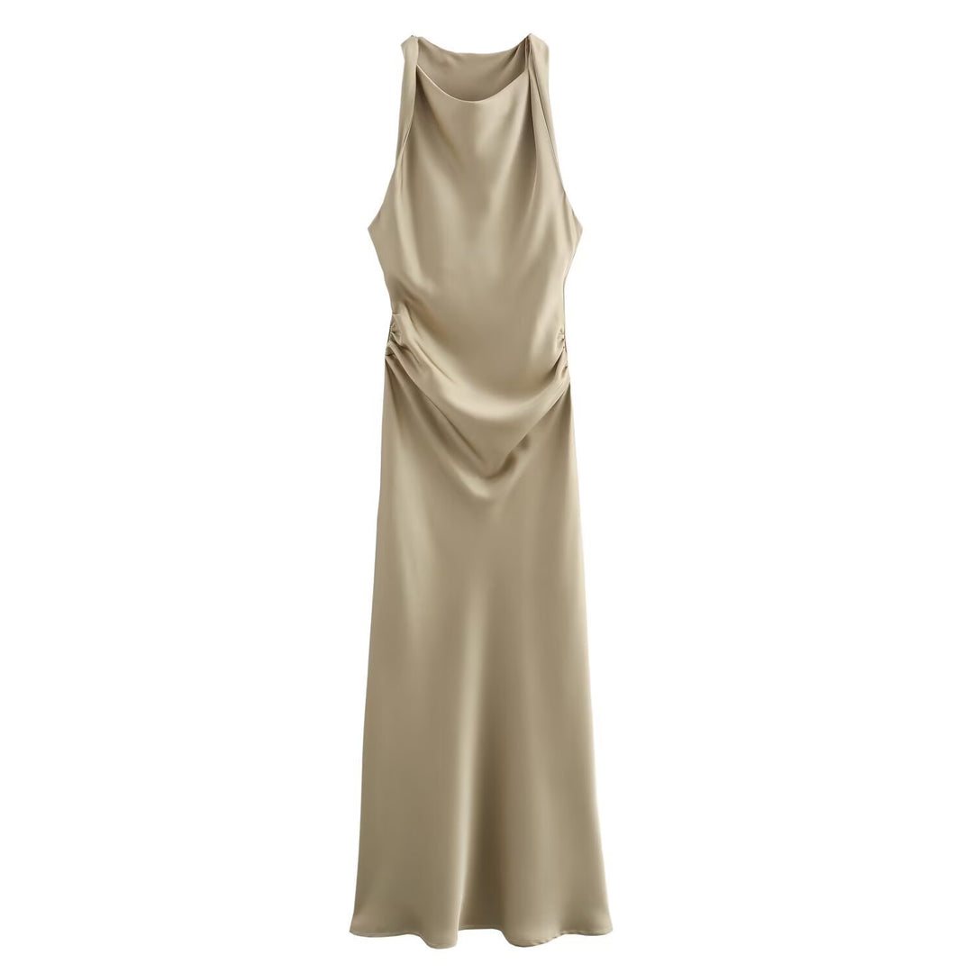 Damen elegantes Sommerkleid mit fließendem Schnitt und charmanten Rüschendetails Echo Archiv