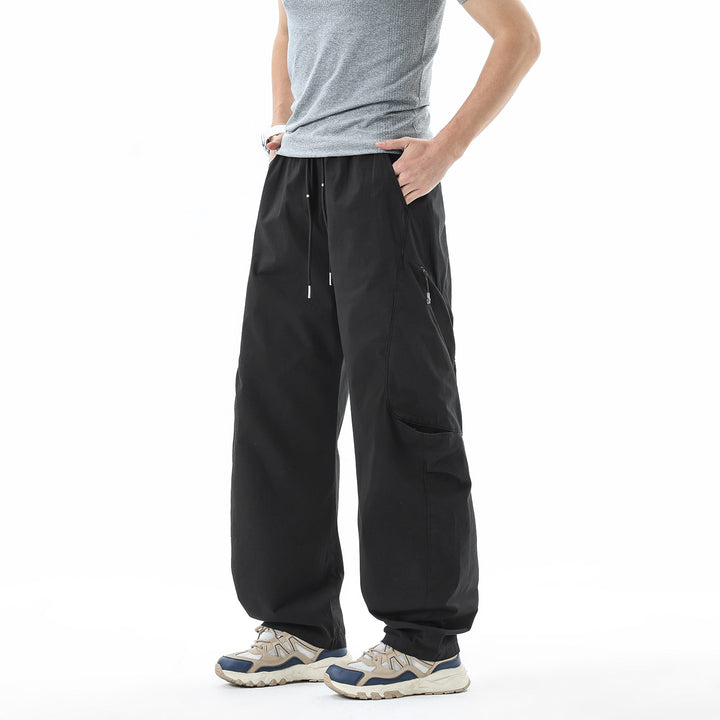 Herren Reise‑Cargo‑Hose mit Elastikbund, Kordelzug und Belüftungspaneelen Echo Archiv