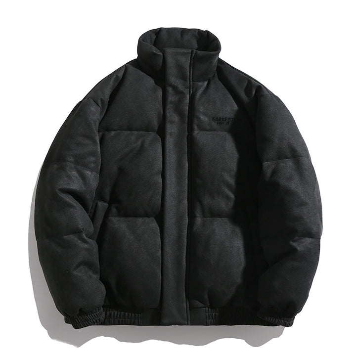 Herren Wintersteppjacke mit Stehkragen und Wildlederoptik Echo Archiv