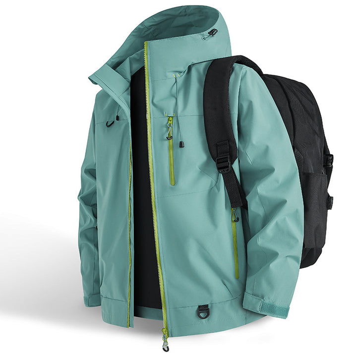 Herren wasserfeste multifunktionale Outdoorjacke Echoarchiv
