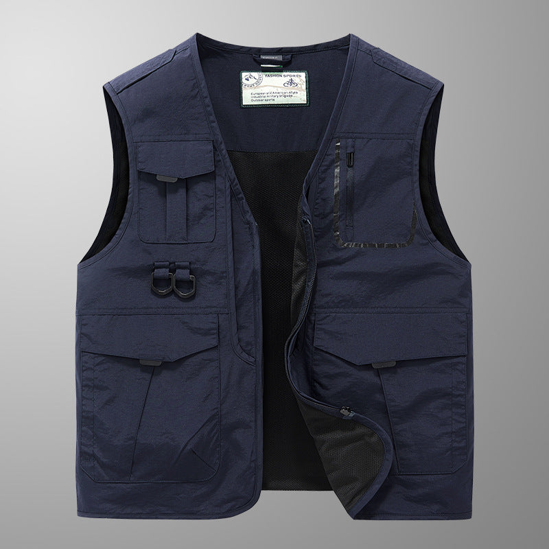 Herren Multifunktionale Outdoor-Weste Echo Archiv 1788241898