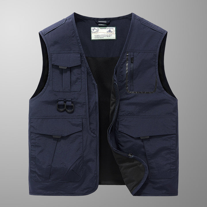 Herren Multifunktionale Outdoor-Weste Echo Archiv 1788241898