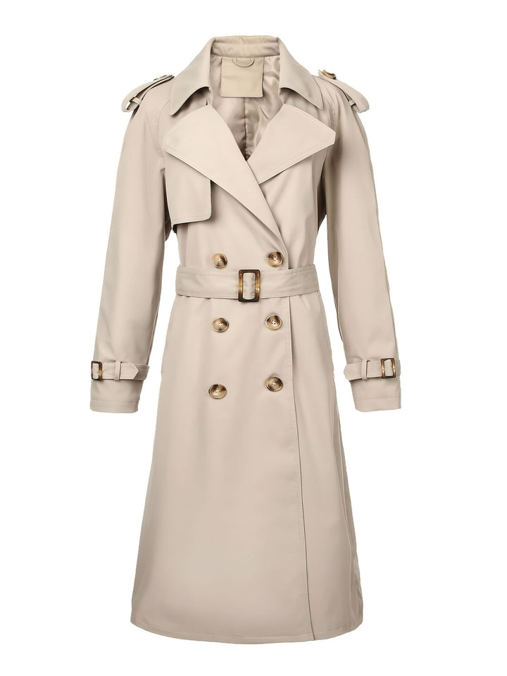 Damen Modischer und eleganter Trenchcoat Echo Archiv