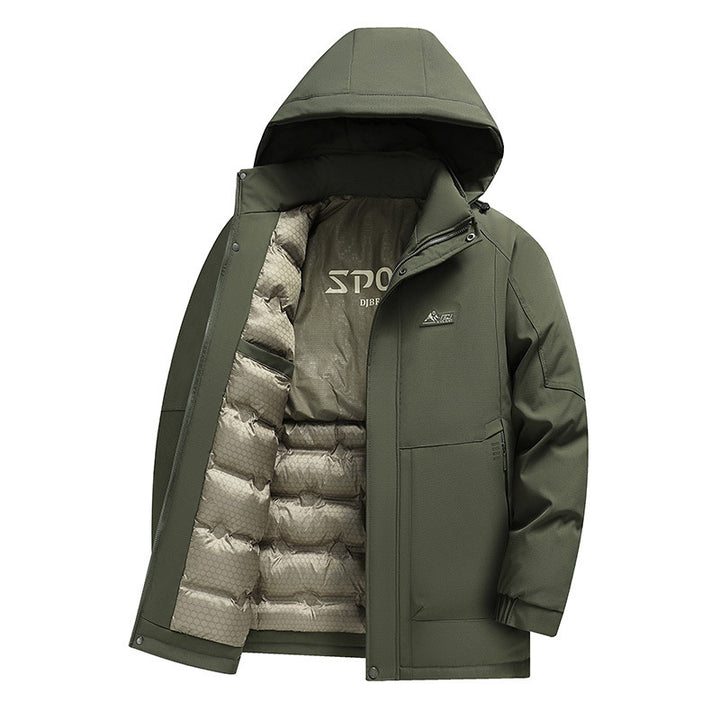 Herren Wasserfeste Winterjacke Echo Archiv