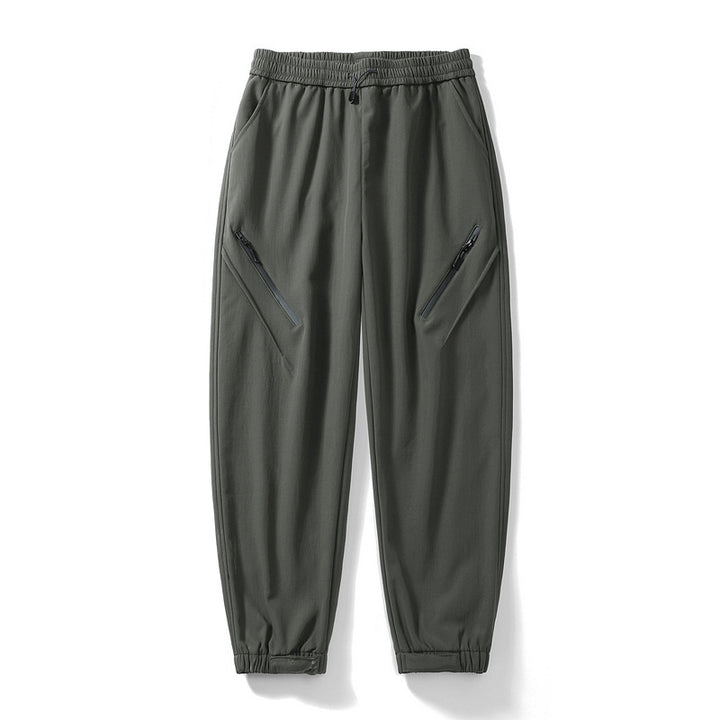 Damen Technische Trekking-Joggerhose mit elastischem Bund, Reißverschlusstaschen und windabweisender Oberfläche Echoarchiv